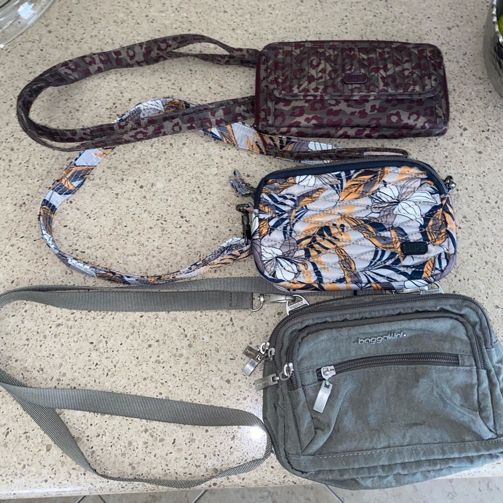 Stylish Women's Multi-Color Crossbody Bag Set